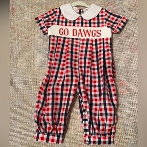 UGA long romper